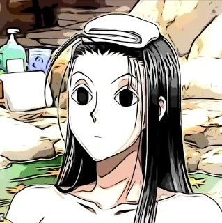 📍 emoji 🌀Illumi Zoldyck📌 @Sawkxq Telegram sticker 14 of 120