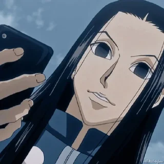 😁 emoji 🌀Illumi Zoldyck📌 @Sawkxq Telegram sticker 10 of 120