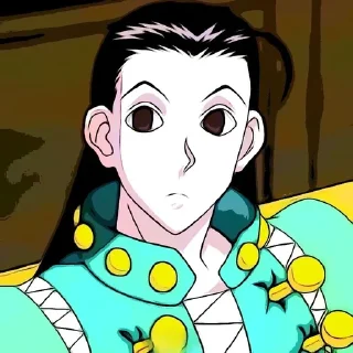 🤨 emoji 🌀Illumi Zoldyck📌 @Sawkxq Telegram sticker 7 of 120