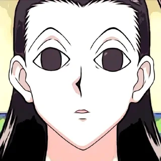 😯 emoji 🌀Illumi Zoldyck📌 @Sawkxq Telegram sticker 11 of 120