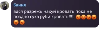 😡 emoji Чатек макак🐒 pack by @QuotLyBot Telegram sticker 17 of 120
