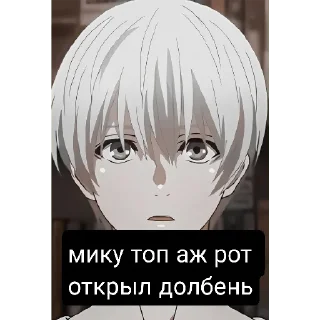 Sticker from Мику параша