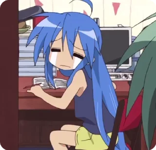 💌 emoji konata izumi :3 【𝒦】@konatai Telegram sticker 21 of 50