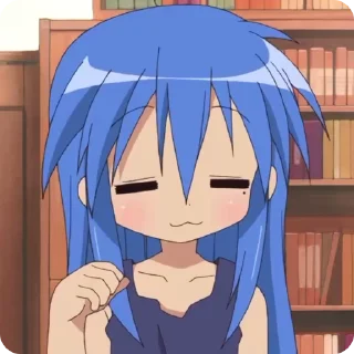 💌 emoji konata izumi :3 【𝒦】@konatai Telegram sticker 23 of 50