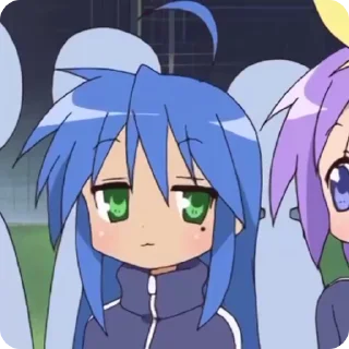 💌 emoji konata izumi :3 【𝒦】@konatai Telegram sticker 4 of 50