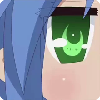 🌟 emoji konata izumi :3 【𝒦】@konatai Telegram sticker 16 of 50