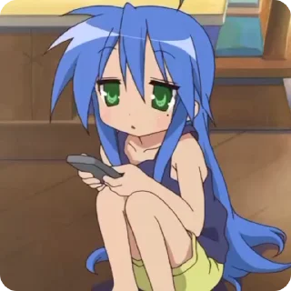 💌 emoji konata izumi :3 【𝒦】@konatai Telegram sticker 22 of 50