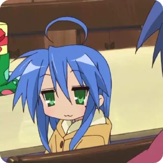 💌 emoji konata izumi :3 【𝒦】@konatai Telegram sticker 10 of 50
