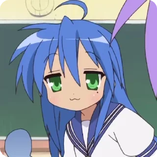 💌 emoji konata izumi :3 【𝒦】@konatai Telegram sticker 18 of 50