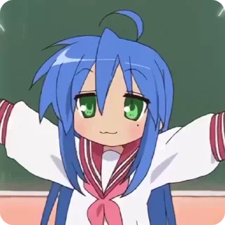 💌 emoji konata izumi :3 【𝒦】@konatai Telegram sticker 14 of 50