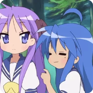 💌 emoji konata izumi :3 【𝒦】@konatai Telegram sticker 19 of 50