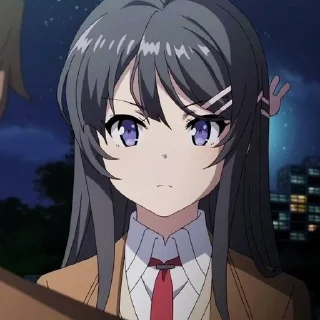 🌟 emoji Mai Sakurajima ➩ @Earth928B Telegram sticker 16 of 50