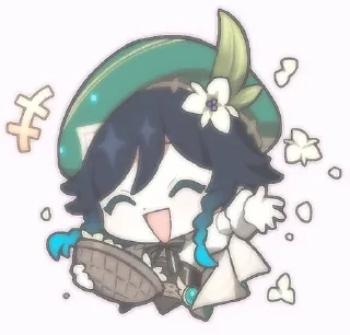 🌟 emoji Venti mein Telegram sticker 3 of 28