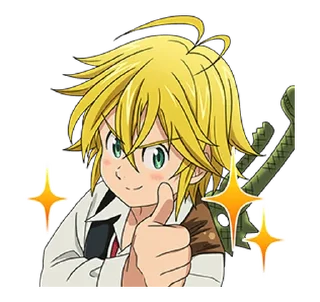 Sticker from The Seven Deadly Sins @xkysluv