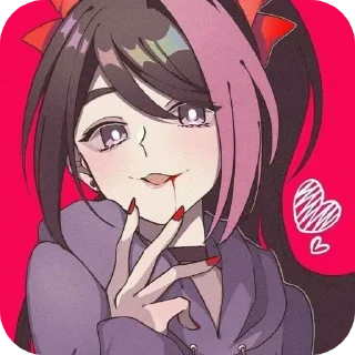 👄 emoji Крипипаста йоу Telegram sticker 1 of 14