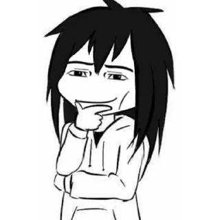 👄 emoji Крипипаста йоу Telegram sticker 4 of 14
