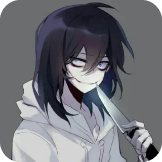 💇 emoji Крипипаста йоу Telegram sticker 9 of 14