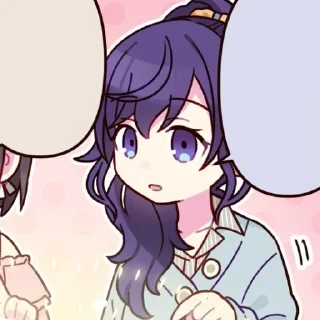 🌺 emoji Asahina Mafuyu [1] - @saestickers Telegram sticker 8 of 42