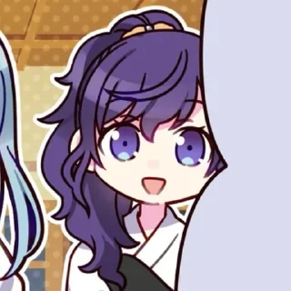 🌺 emoji Asahina Mafuyu [1] - @saestickers Telegram sticker 20 of 42