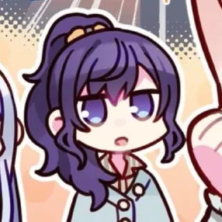 🌺 emoji Asahina Mafuyu [1] - @saestickers Telegram sticker 6 of 42