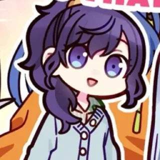 🌺 emoji Asahina Mafuyu [1] - @saestickers Telegram sticker 17 of 42