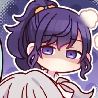 🌺 emoji Asahina Mafuyu [1] - @saestickers Telegram sticker 23 of 42