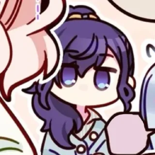 🌺 emoji Asahina Mafuyu [1] - @saestickers Telegram sticker 10 of 42