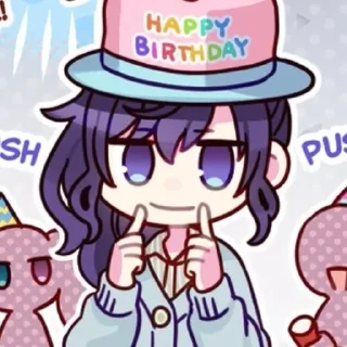 🌺 emoji Asahina Mafuyu [1] - @saestickers Telegram sticker 15 of 42