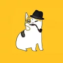 🎩 emoji cat hate banana Telegram sticker 6 of 16