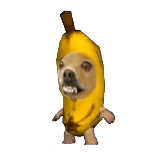 🐶 emoji 🍌banana cat Telegram sticker 5 of 11