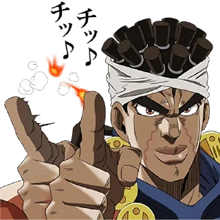 Sticker from БОЛЬШЕ ⇨ @CLOOBHUB ДЖОДЖО СТИКЕРЫ JOJO STICKERS ТГ