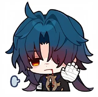Sticker from Chibi Blade and chibi Blade ca