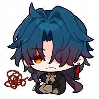 Sticker from Chibi Blade and chibi Blade ca