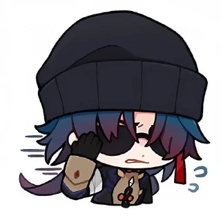 Sticker from Chibi Blade and chibi Blade ca