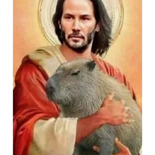 🙏 emoji капибара Telegram sticker 9 of 19