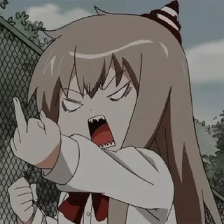 🖕 emoji DudsCirlsTone Telegram sticker 14 of 24