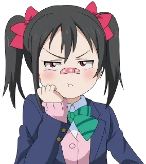 😠 emoji DudsCirlsTone Telegram sticker 2 of 24