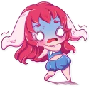 Sticker from Cute Bunny Girl
