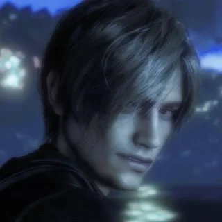 😎 emoji leon s. kennedy by @zxcuqq by @offstikbot Telegram sticker 14 of 100