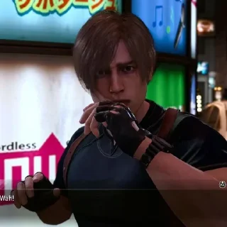 🫨 emoji leon s. kennedy by @zxcuqq by @offstikbot Telegram sticker 20 of 100