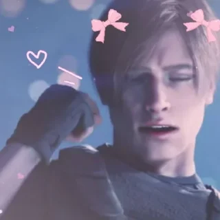 😎 emoji leon s. kennedy by @zxcuqq by @offstikbot Telegram sticker 4 of 100