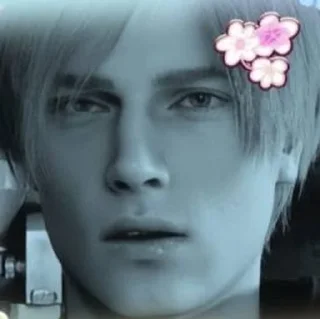 🥰 emoji leon s. kennedy by @zxcuqq by @offstikbot Telegram sticker 23 of 100