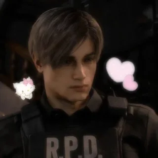 😡 emoji leon s. kennedy by @zxcuqq by @offstikbot Telegram sticker 21 of 100