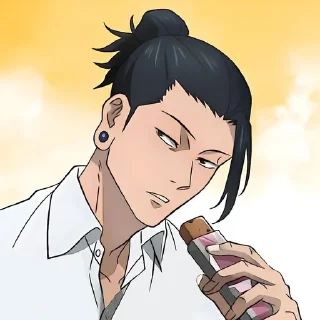 🤨 emoji Geto Suguru @Ralzei228 Telegram sticker 24 of 97