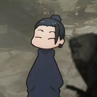 😊 emoji Geto Suguru @Ralzei228 Telegram sticker 13 of 97