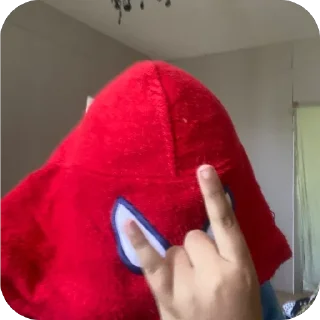 🫥 emoji Человек паук Telegram sticker 5 of 17