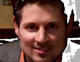🫠 emoji @Pavel @Durov Telegram sticker 10 of 18