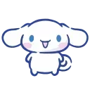 😀 emoji Cinnamoroll @anime4_arts Telegram sticker 23 of 38