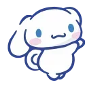 🙂 emoji Cinnamoroll @anime4_arts Telegram sticker 7 of 38