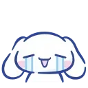 😭 emoji Cinnamoroll @anime4_arts Telegram sticker 15 of 38